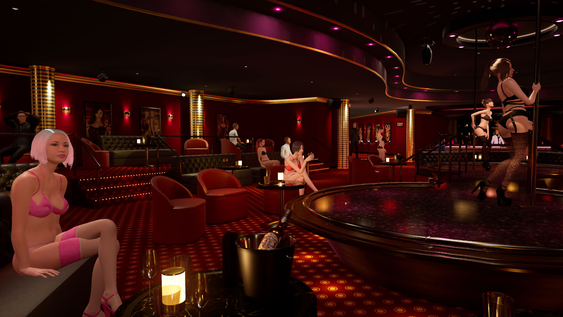Get VR Paradise Gentlemen's Club and enjoy a hot stripclub environment...